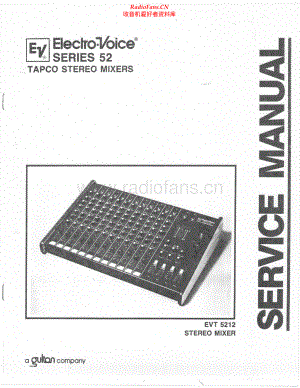 ElectroVoice-Series52-mix-sm维修电路原理图.pdf