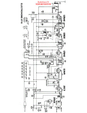 Electrohome-6T18-rec-sch维修电路原理图.pdf