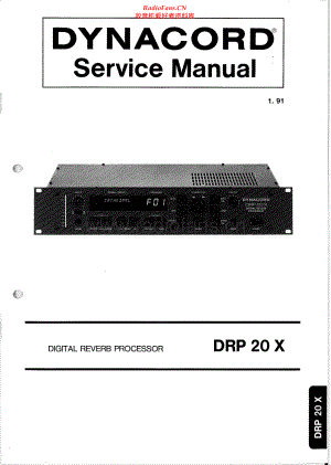 Dynacord-DRP20X-drp-sm维修电路原理图.pdf