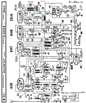 Ducretet-D2225-rec-sch维修电路原理图.pdf
