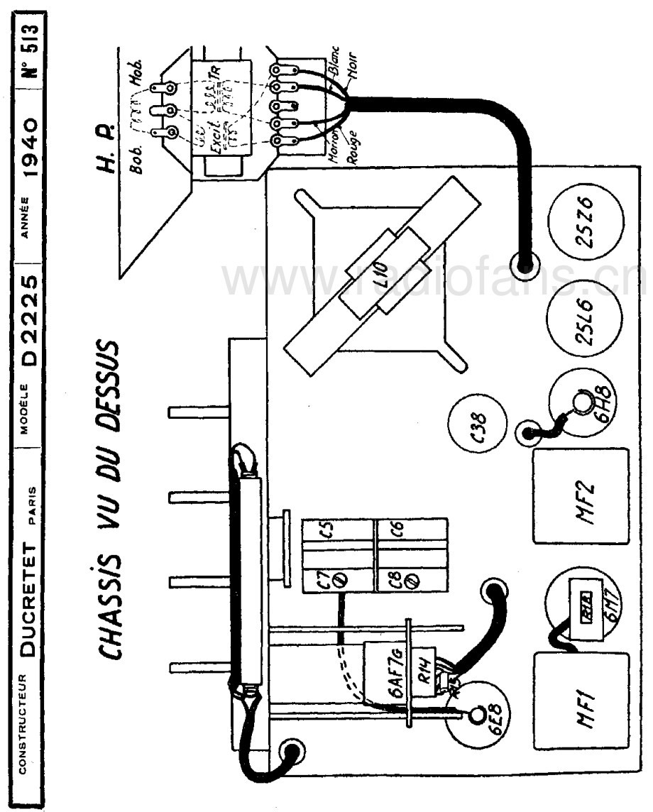 Ducretet-D2225-rec-sch维修电路原理图.pdf_第3页
