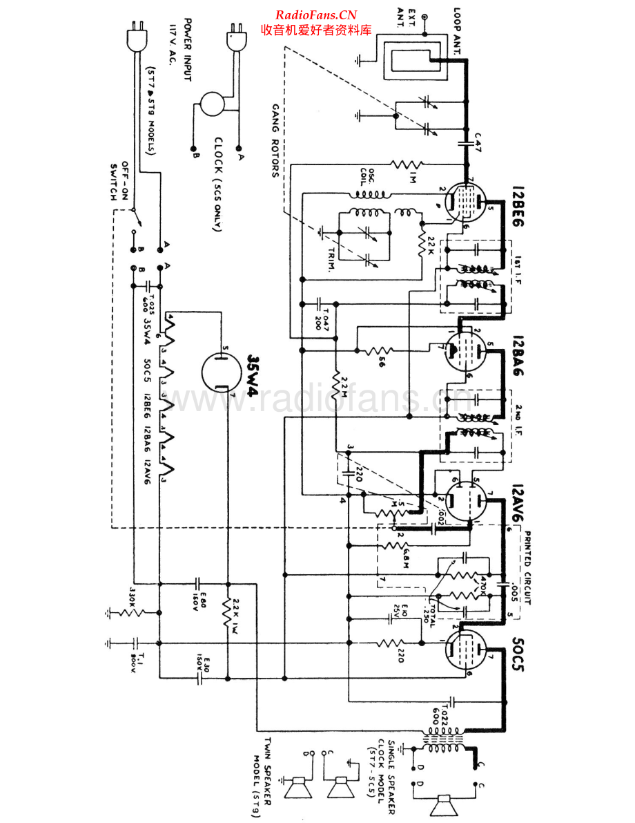 Electrohome-5T7-rec-sch维修电路原理图.pdf_第1页