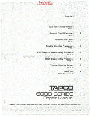 ElectroVoice-Tapco6000series-pwr-sm维修电路原理图.pdf