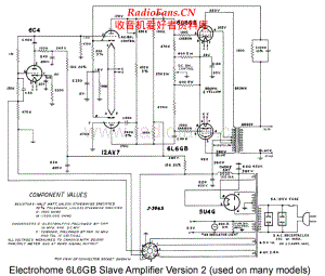 ElectroHome-6L6GB-pwr-sch维修电路原理图.pdf