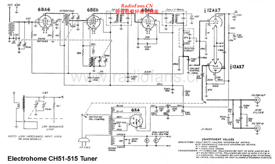 Electrohome-CH51-tun-sch维修电路原理图.pdf_第1页