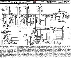 Ducretet-C9-rec-sch维修电路原理图.pdf
