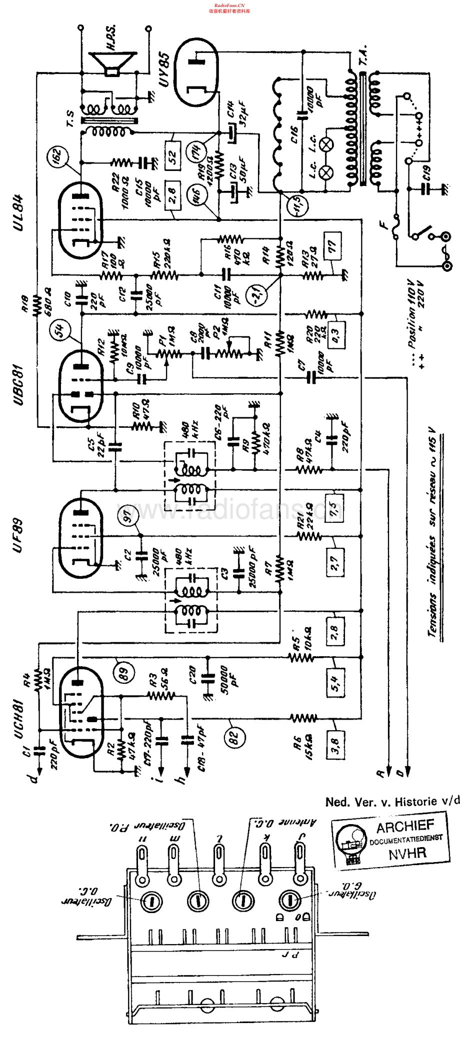 Ducretet-RP11-rec-sch维修电路原理图.pdf_第1页
