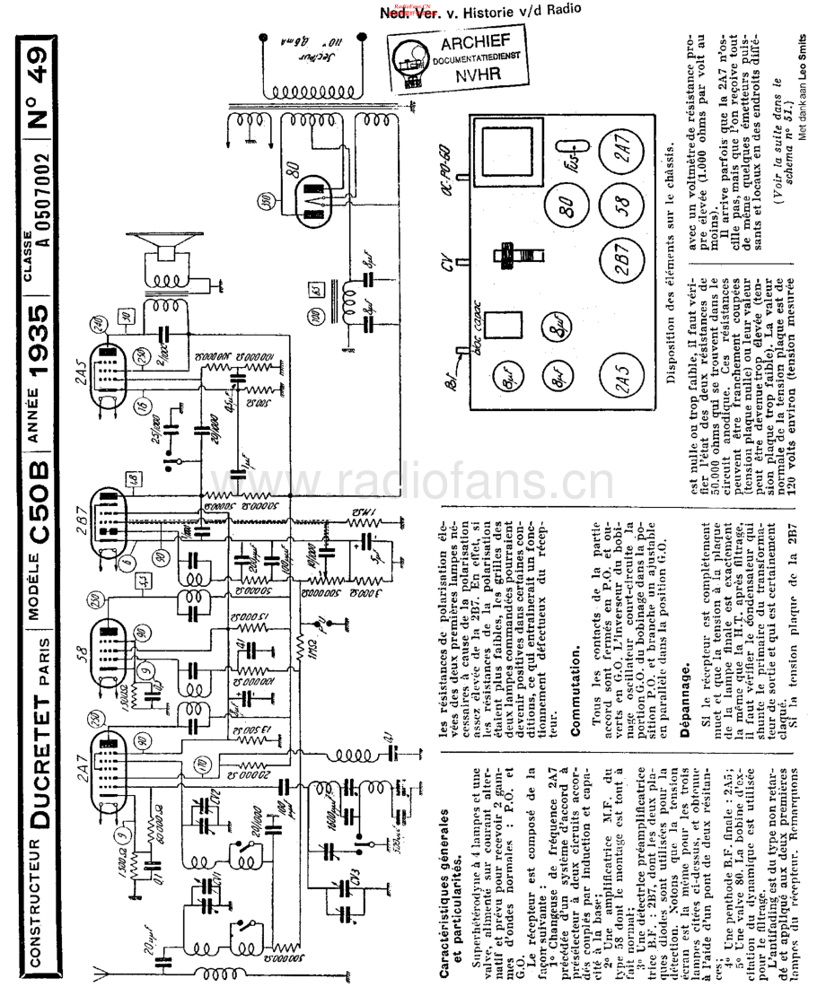 Ducretet-C50B_1935-rec-sm维修电路原理图.pdf_第1页
