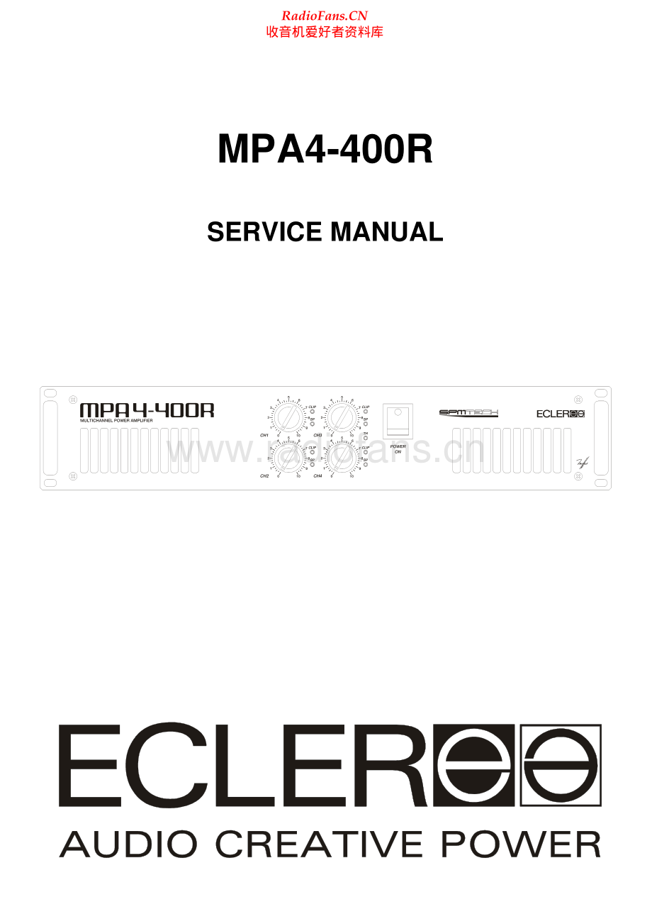 Ecler-MPA4_400R-pwr-sm维修电路原理图.pdf_第1页