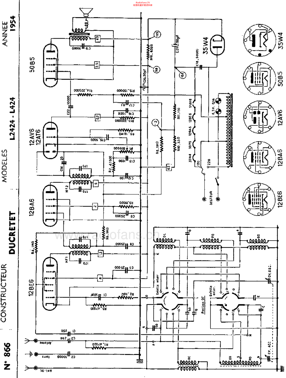 Ducretet-L424-rec-sch维修电路原理图.pdf_第2页