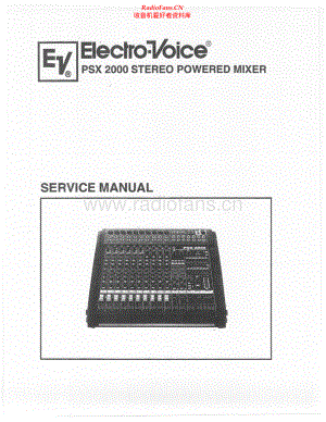 ElectroVoice-PSX2000-mix-sm维修电路原理图.pdf