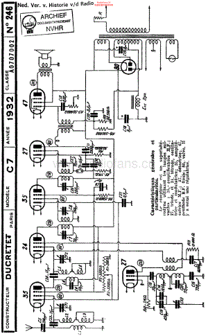 Ducretet-C7-rec-sm维修电路原理图.pdf