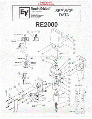 ElectroVoice-RE2000-mic-sm维修电路原理图.pdf