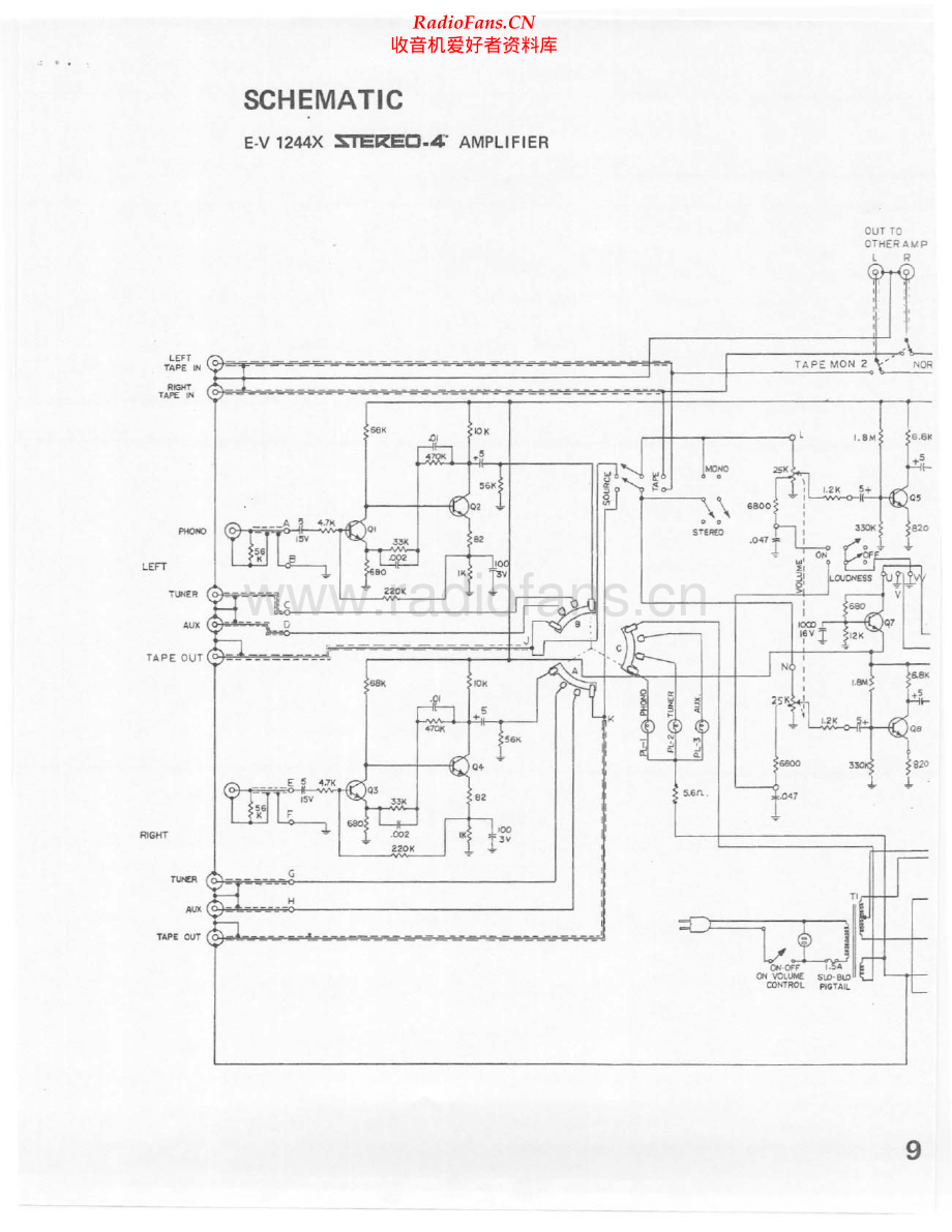 ElectroVoice-EV1244X-int-sch维修电路原理图.pdf_第1页