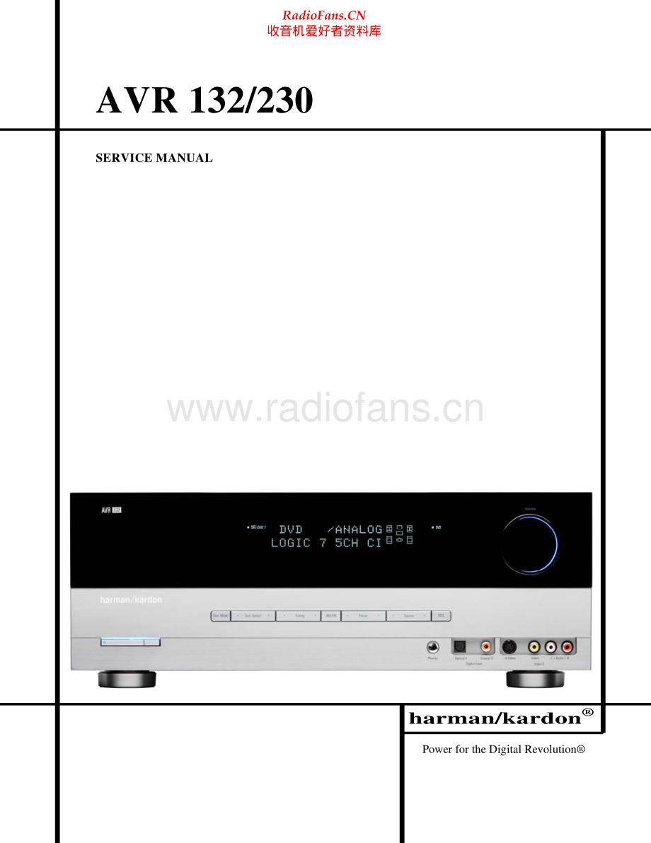 HarmanKardon-AVR132_230-avr-sm维修电路原理图.pdf_第1页