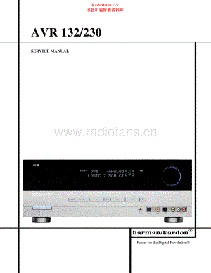 HarmanKardon-AVR132_230-avr-sm维修电路原理图.pdf