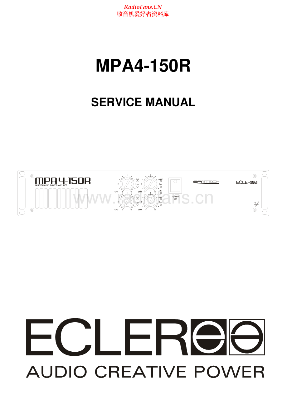 Ecler-MPA4_150R-pwr-sm维修电路原理图.pdf_第1页