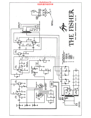 Fisher-101_6v6-pwr-sch维修电路原理图.pdf