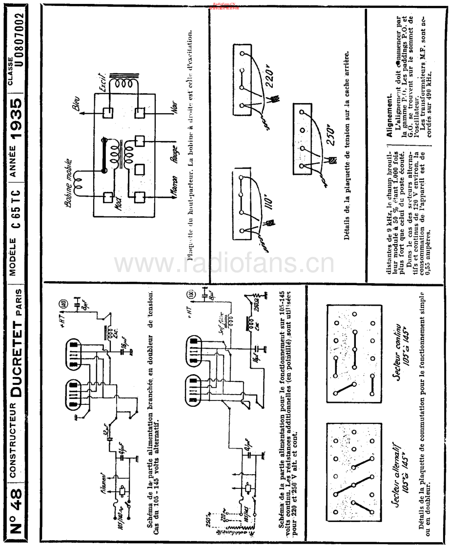 Ducretet-C65TC-rec-sm1维修电路原理图.pdf_第2页