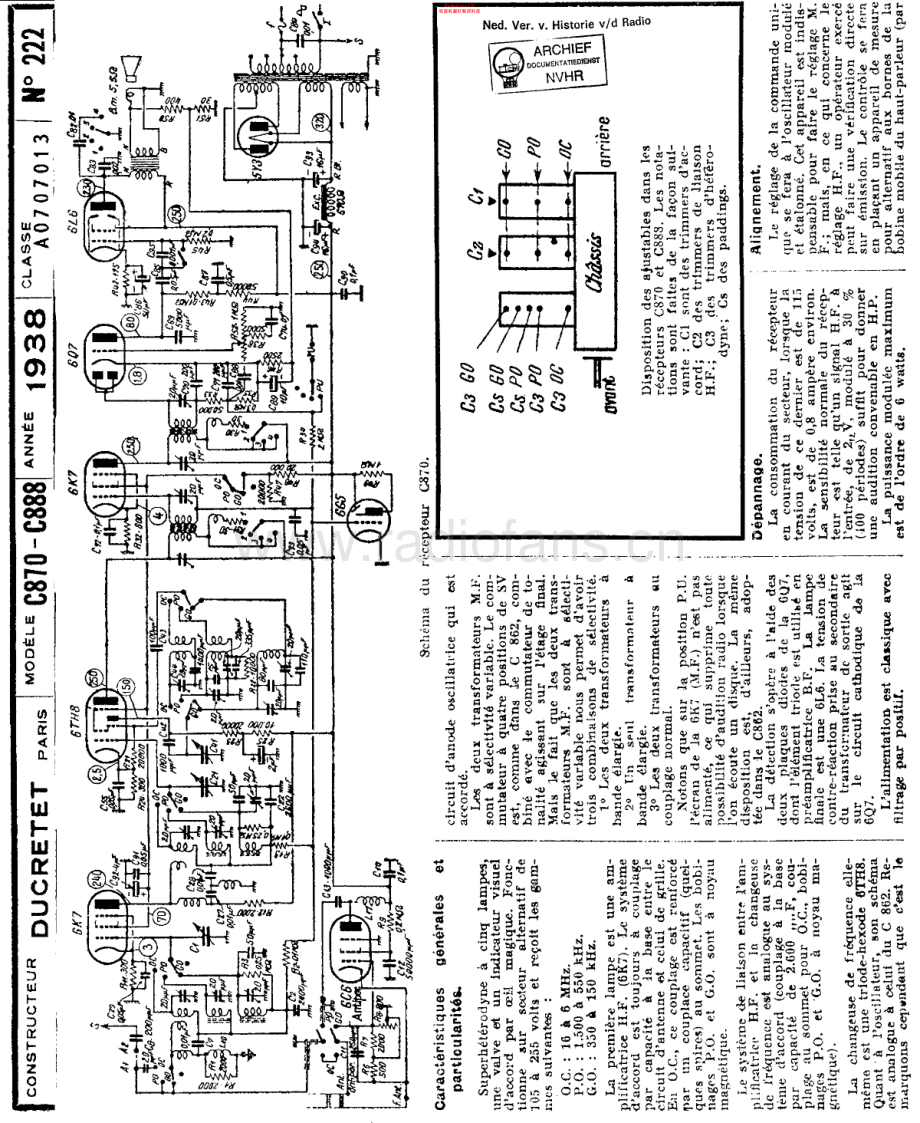 Ducretet-C888-rec-sch维修电路原理图.pdf_第1页
