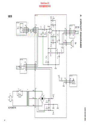 Fostex-6301BX-pwr-sch(1)维修电路原理图.pdf