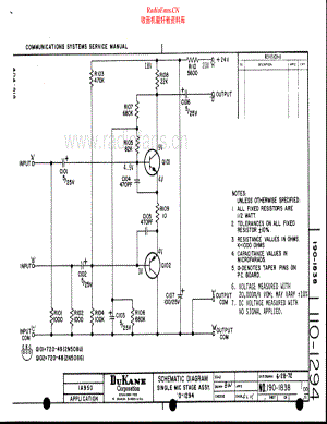 Dukane-110_1294-pre-sch维修电路原理图.pdf