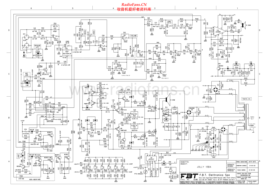 FBT-Jolly15BA-pwr维修电路原理图.pdf_第1页