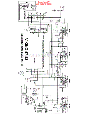 Electrohome-Viking47_43-rec-sch维修电路原理图.pdf