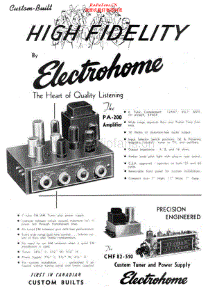 Electrohome-PA200_700-pwr-sch维修电路原理图.pdf
