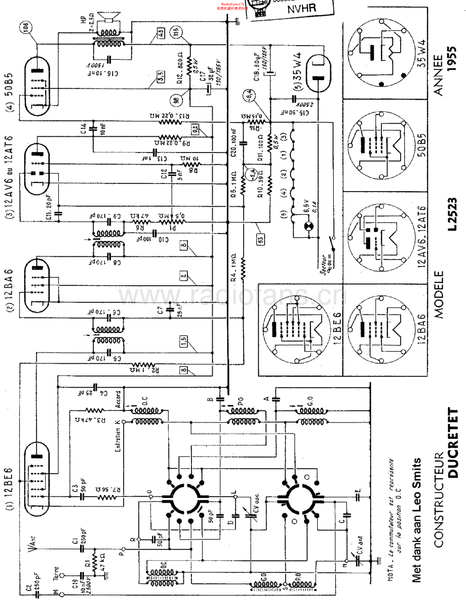 Ducretet-L2523-rec-sch维修电路原理图.pdf_第1页