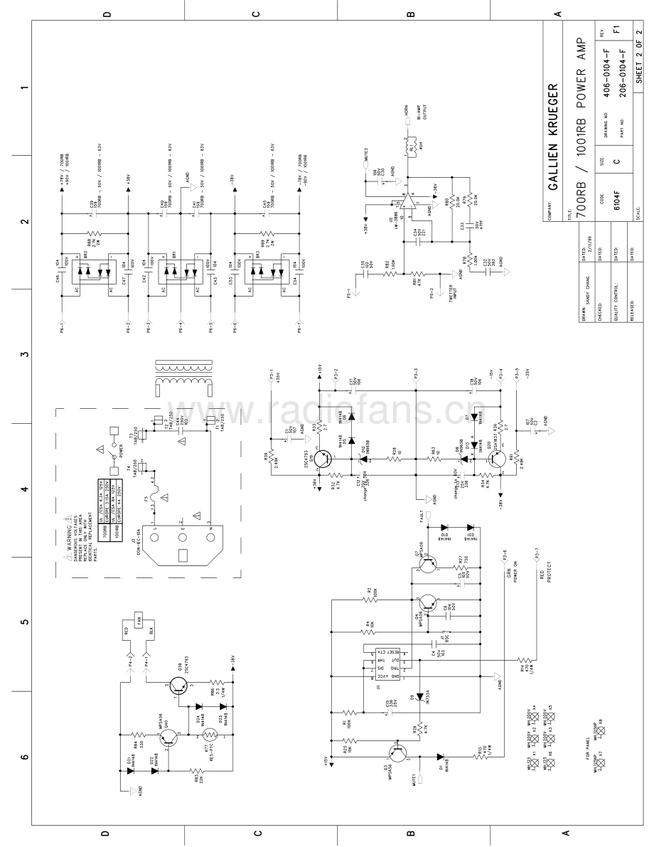 GallienKrueger-1001RB-pwr-sch维修电路原理图.pdf_第3页