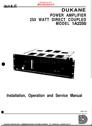 Dukane-1A2250-pwr-sm维修电路原理图.pdf