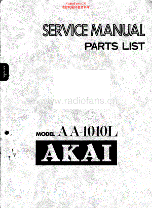 Akai-AA1010L-rec-sch维修电路原理图.pdf