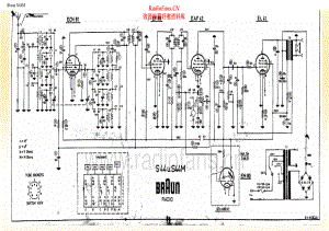 Braun-S44M-rec-sch维修电路原理图.pdf