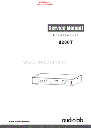 Audiolab-8200T-tun-sm维修电路原理图.pdf