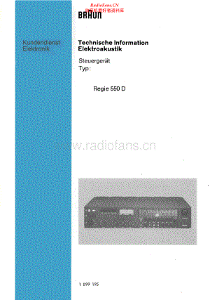 Braun-Regie550D-rec-sm维修电路原理图.pdf