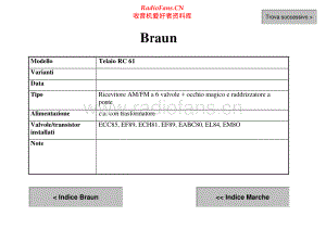 Braun-SuperRC61-rec-sch维修电路原理图.pdf