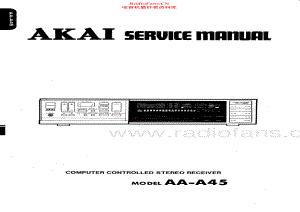 Akai-AAA45-rec-sch维修电路原理图.pdf