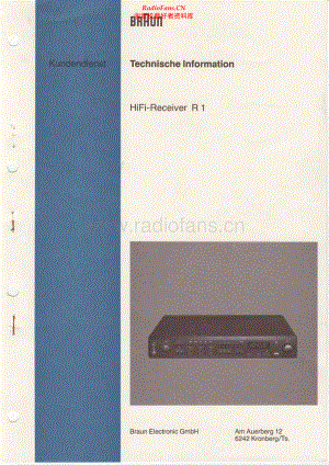 Braun-R1-rec-sm维修电路原理图.pdf