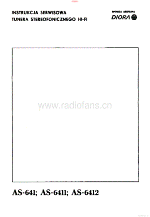 Diora-AS6411-tun-sm维修电路原理图.pdf