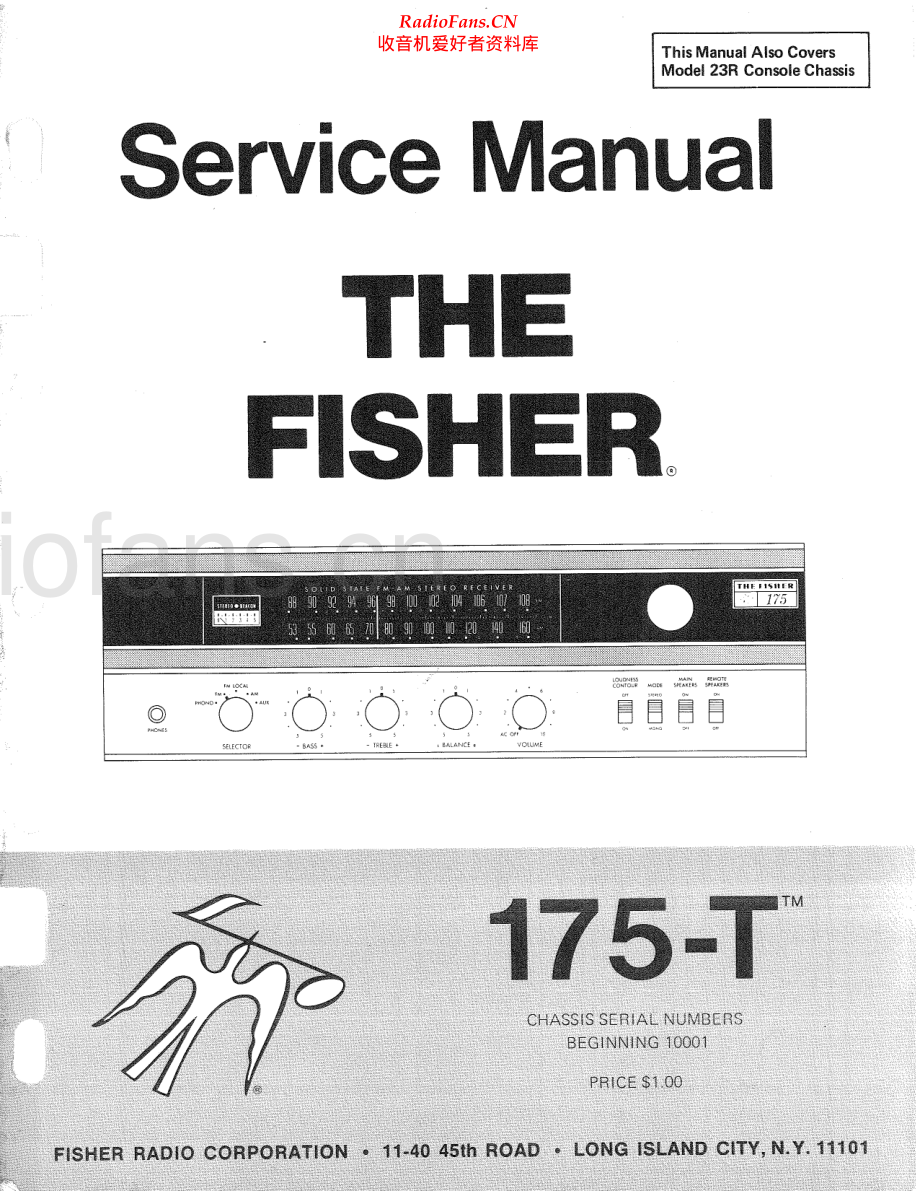 Fisher-175T-rec-sm维修电路原理图.pdf_第1页
