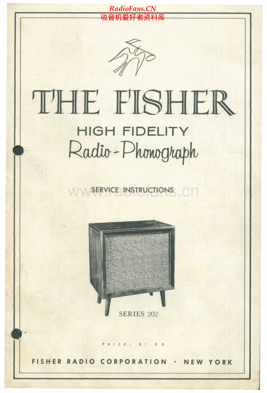 Fisher-Series202-rec-sm维修电路原理图.pdf_第1页