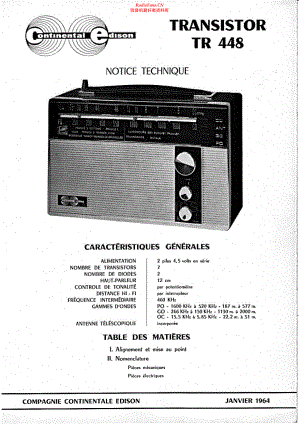 Continental-TR448-rec-sch维修电路原理图.pdf