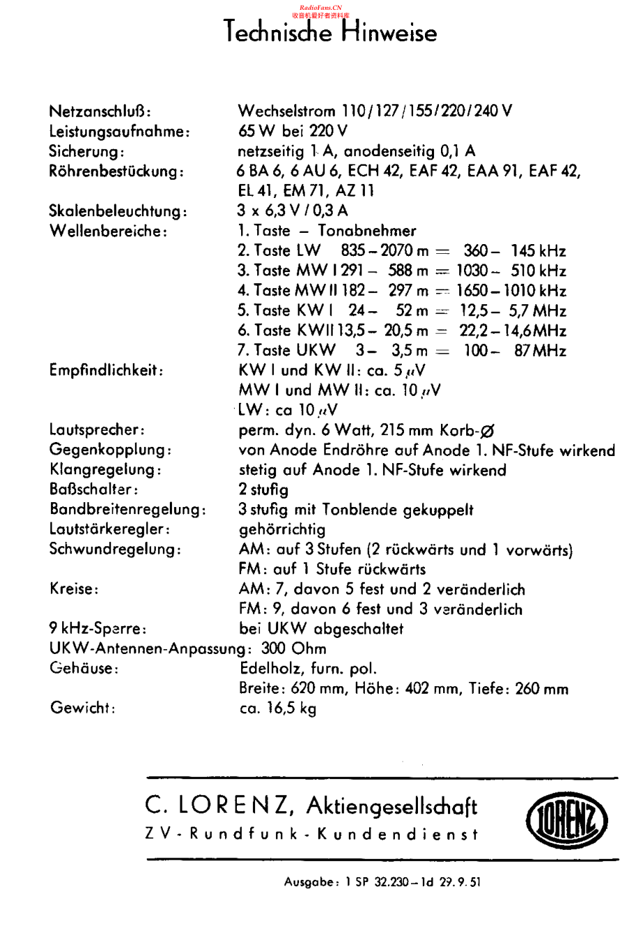 ITT-Grossglockner-rec_1951-sm 维修电路原理图.pdf_第2页