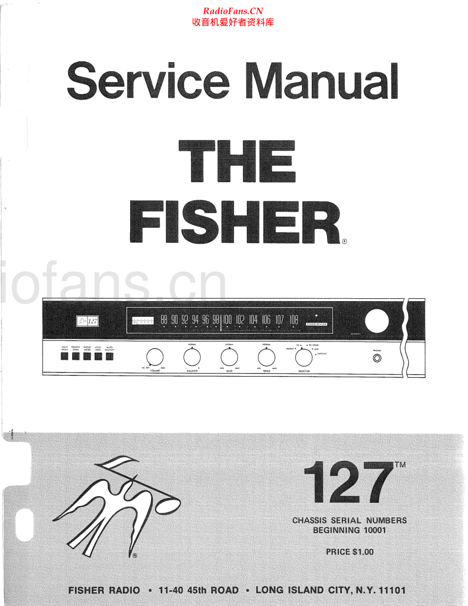 Fisher-127-rec-sm维修电路原理图.pdf_第1页