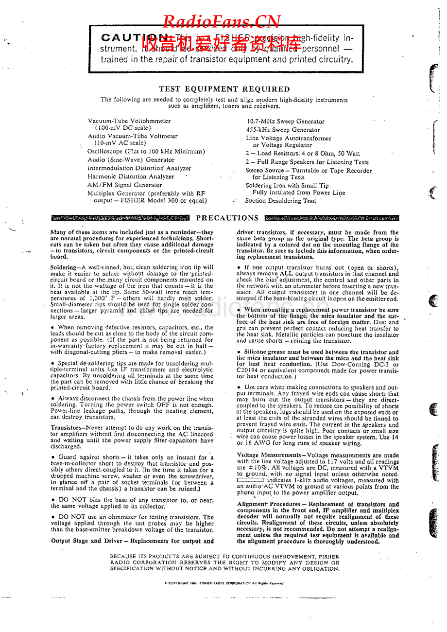 Fisher-700T-rec-sm维修电路原理图.pdf_第2页