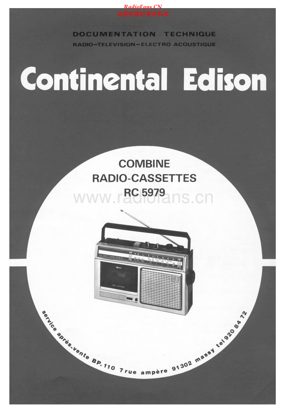 Continental-RC5079-rec-sm维修电路原理图.pdf_第1页