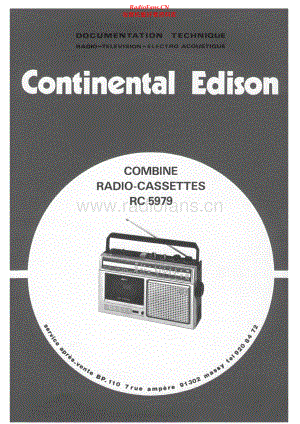 Continental-RC5079-rec-sm维修电路原理图.pdf