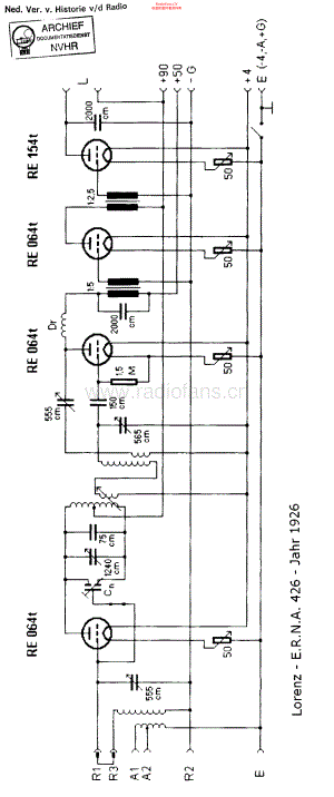 ITT-Erna426_1926-rec-sch 维修电路原理图.pdf
