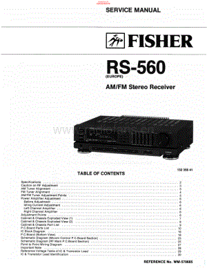 Fisher-RS560-rec-sch维修电路原理图.pdf